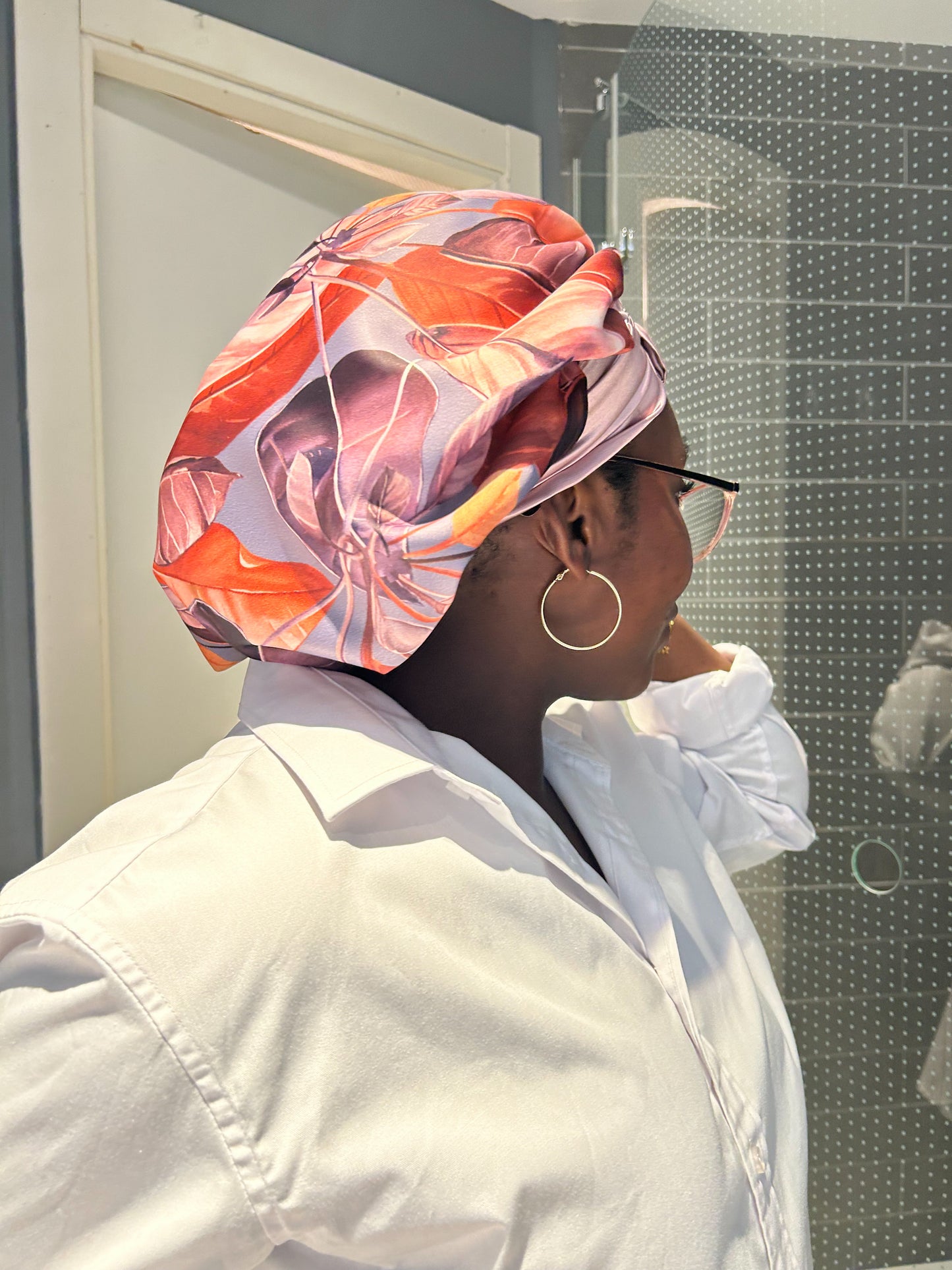 Elisa Reversible Satin Bonnet