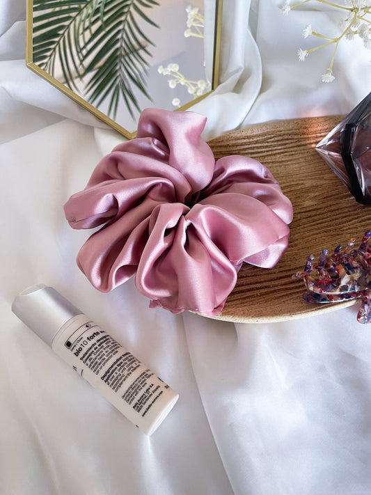 Blossom Large Satin Scrunchie