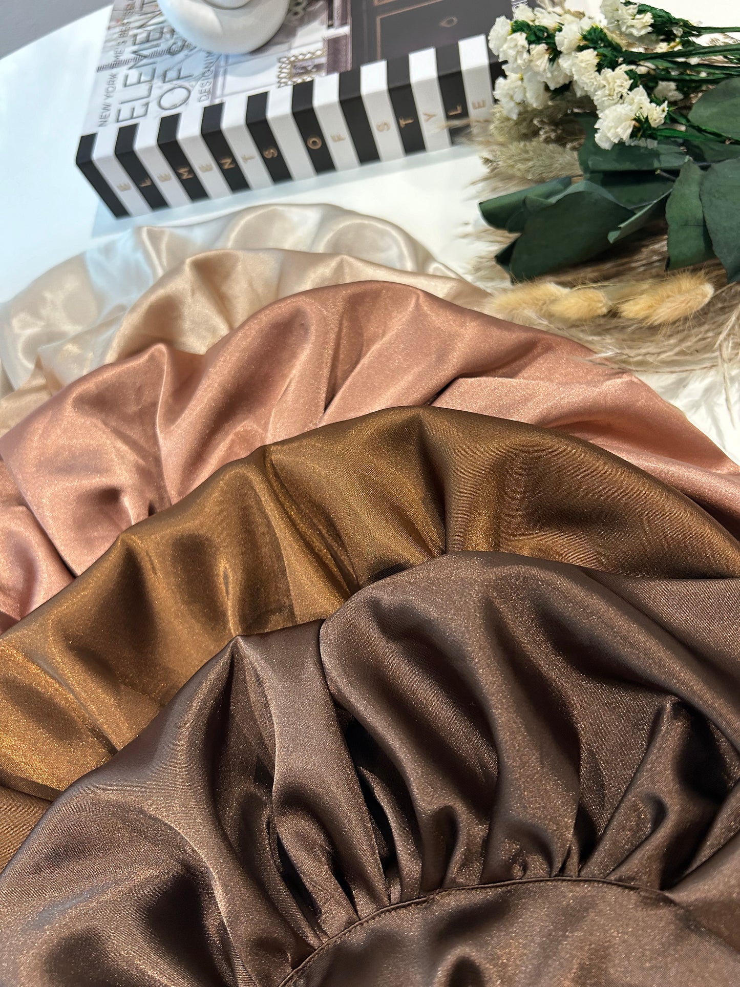 ASANTEWAA Starter Pack 2 – Satin Bonnets & Scrunchies (Wholesale Pack)
