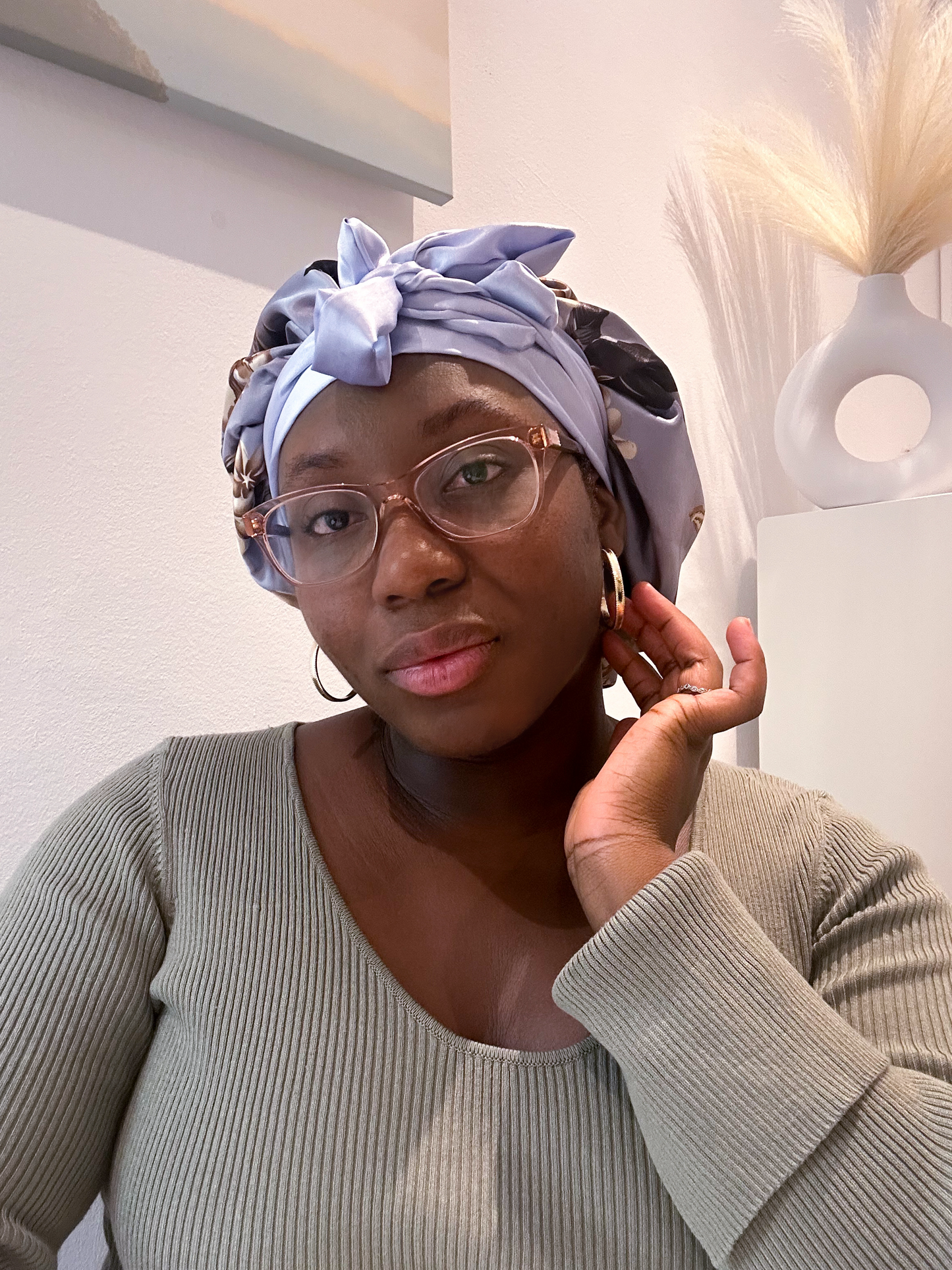 Eloise Reversible Satin Bonnet