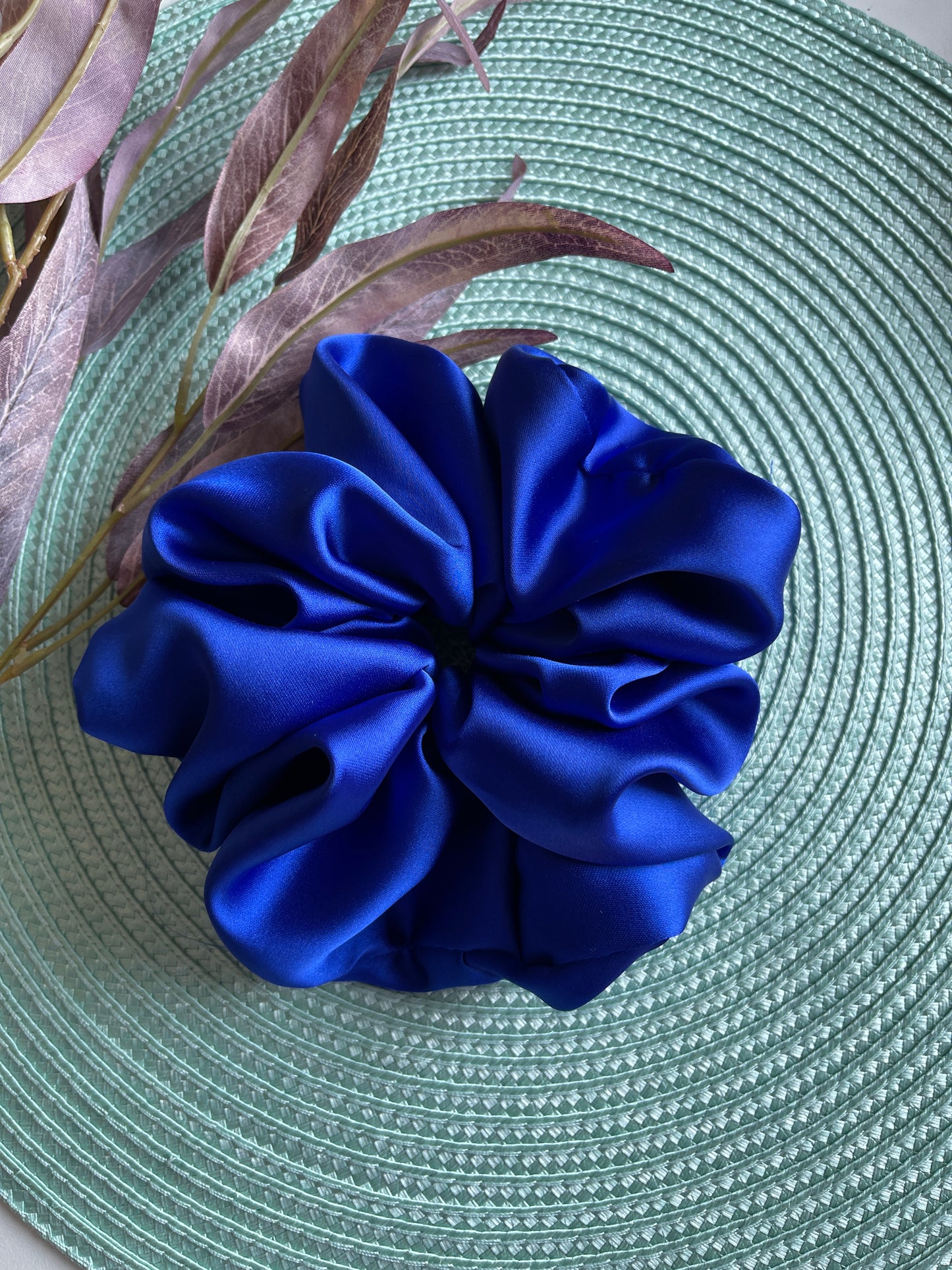 Saphira Large Satin Scrunchie