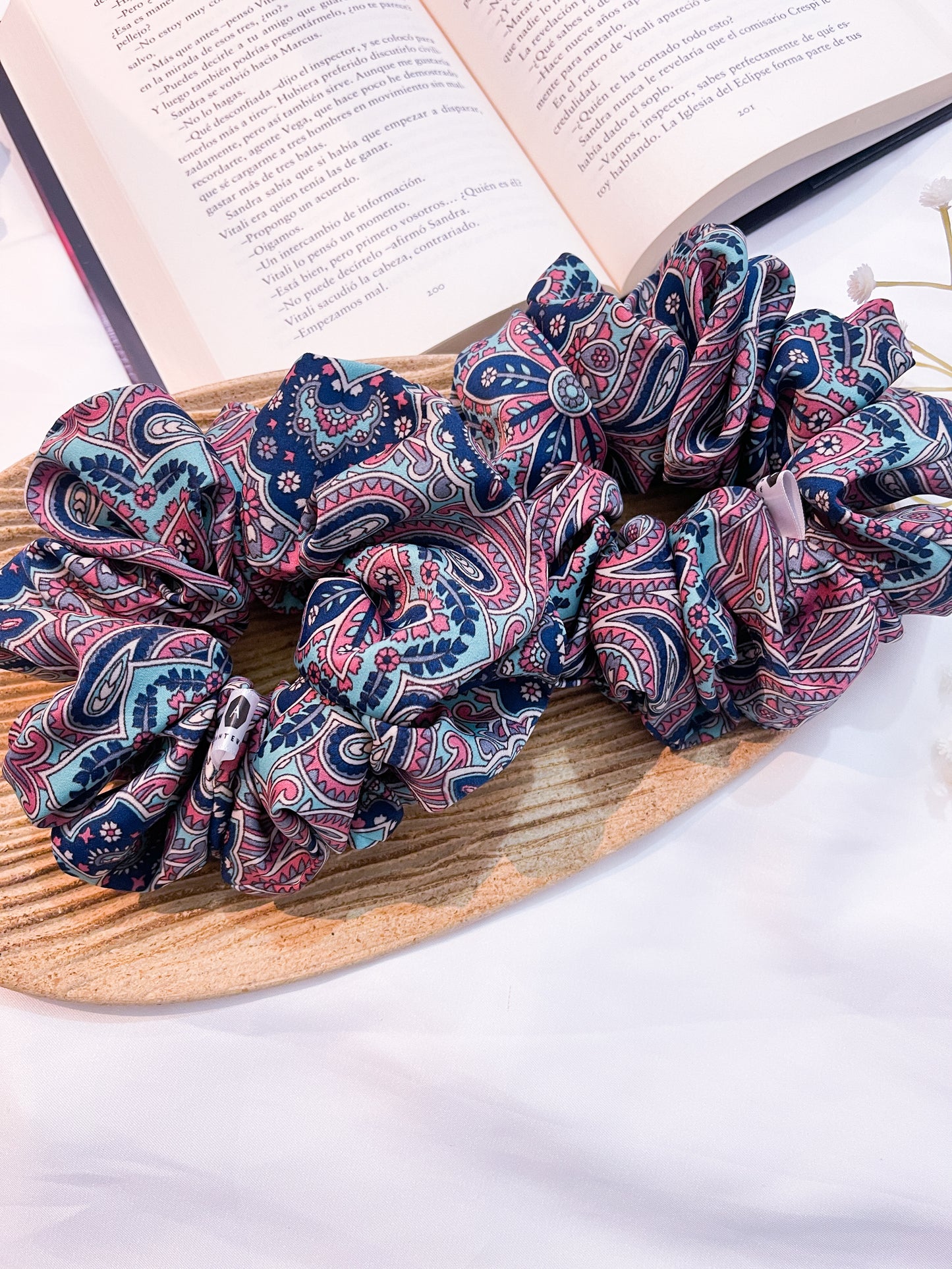 India Cotton Scrunchie
