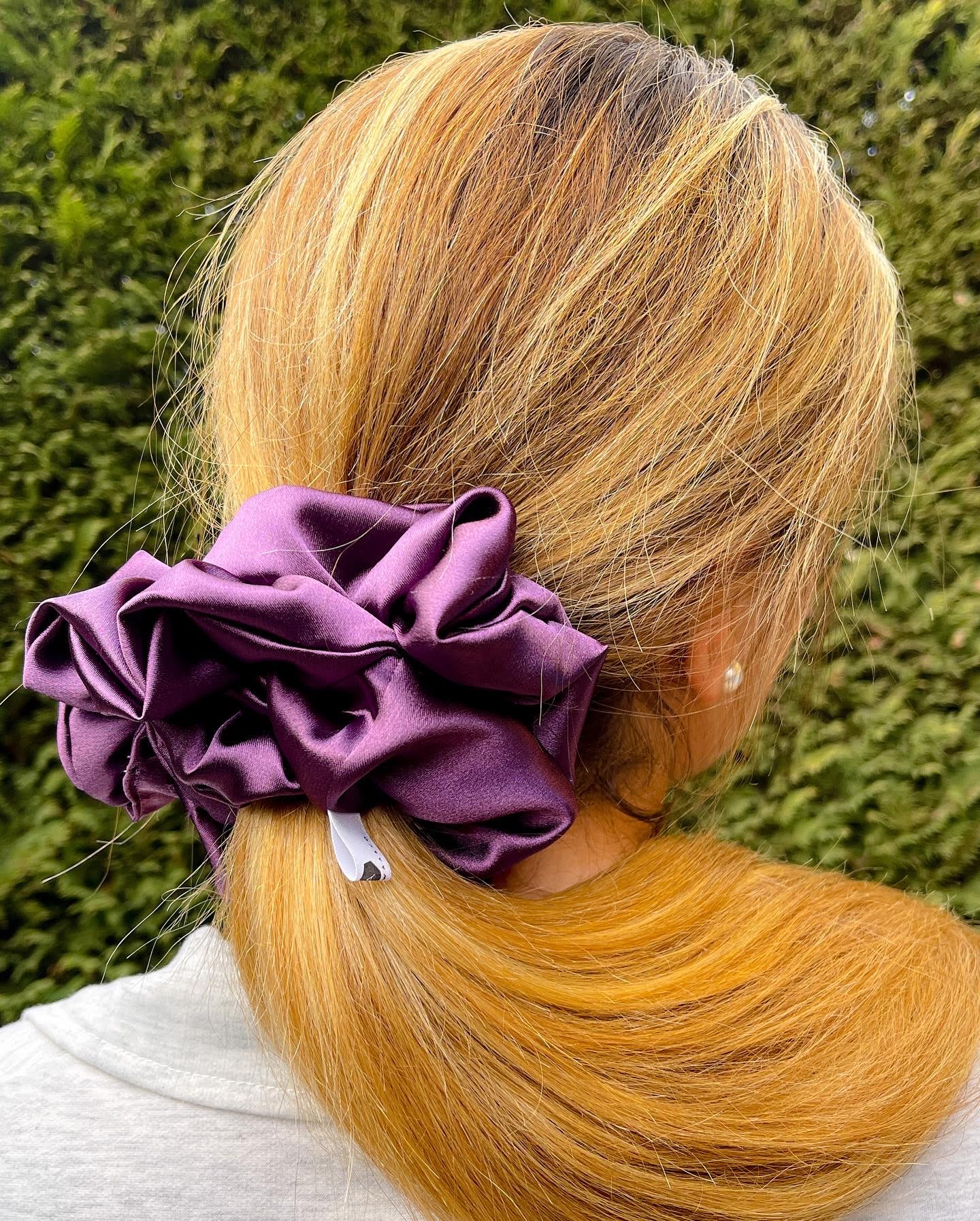 Lili Large Satin Scrunchie
