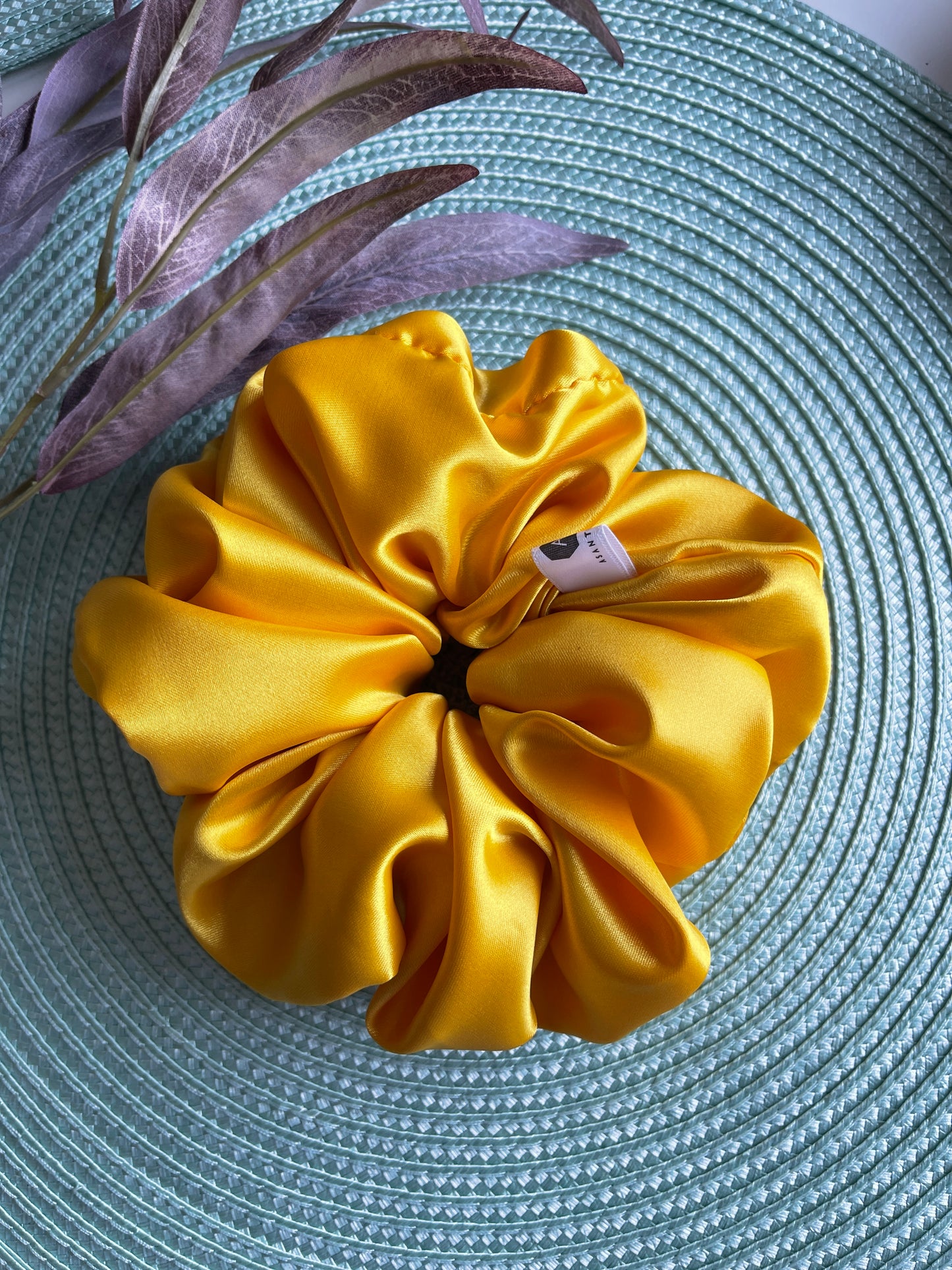 Amarela Large Satin Scrunchie