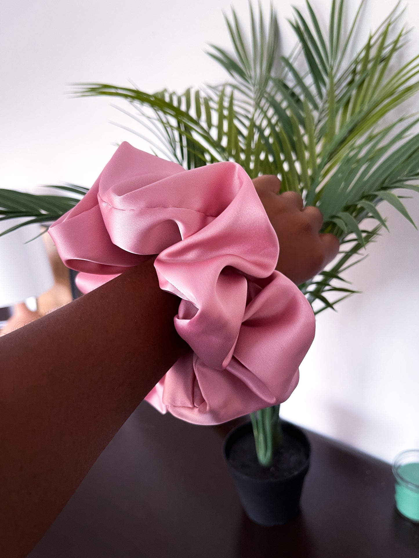 Blossom Large Satin Scrunchie