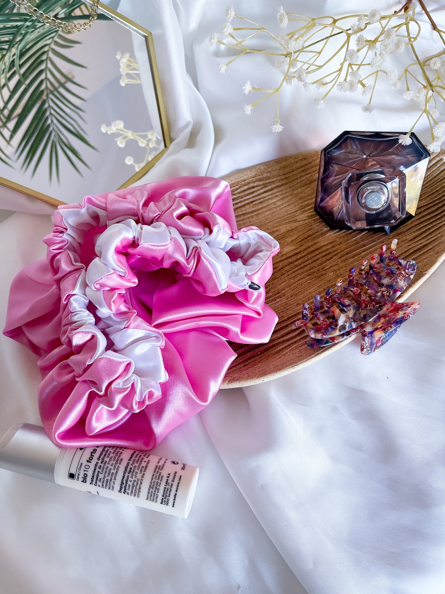 Candy Reversible Satin Bonnet
