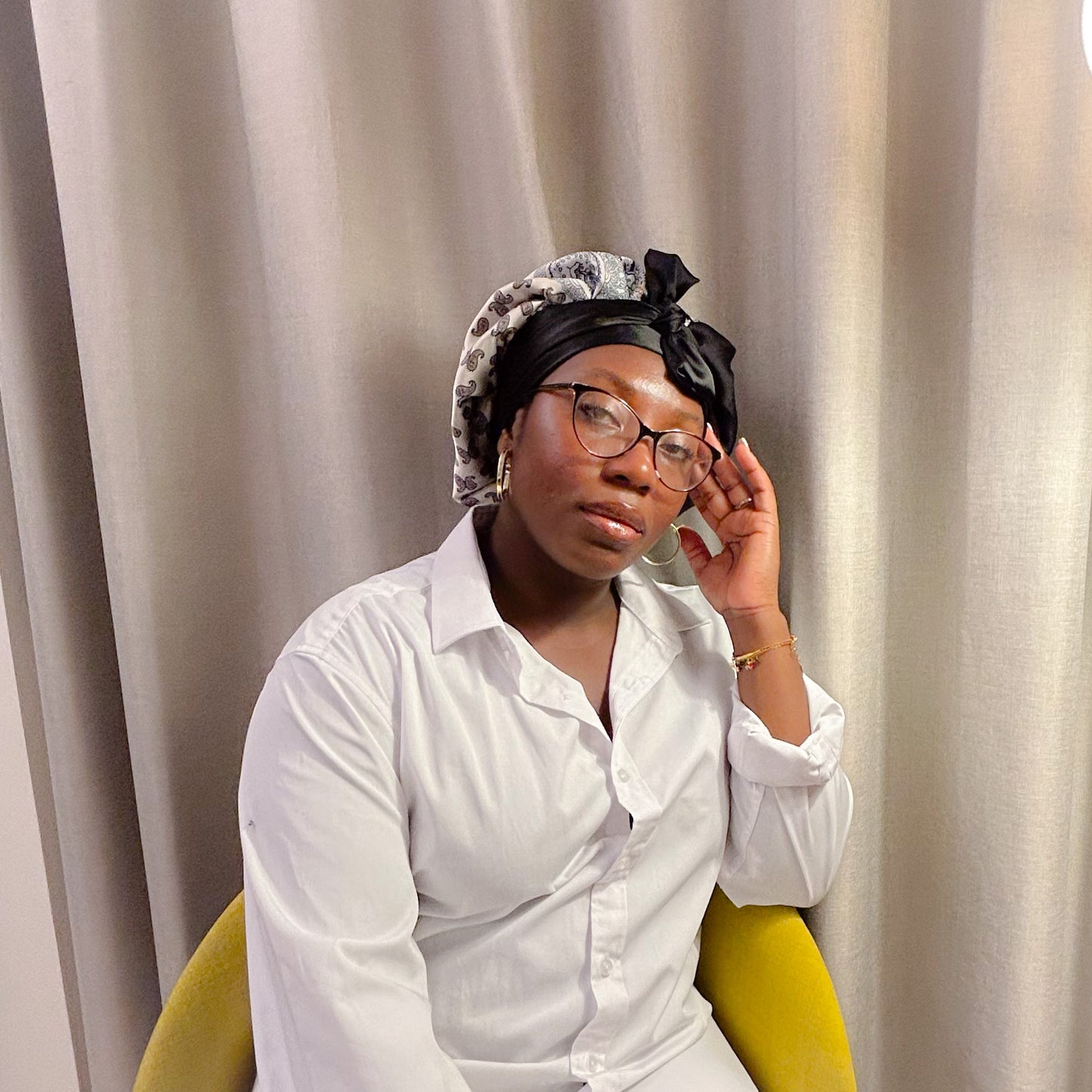 Ella Reversible Satin Bonnet