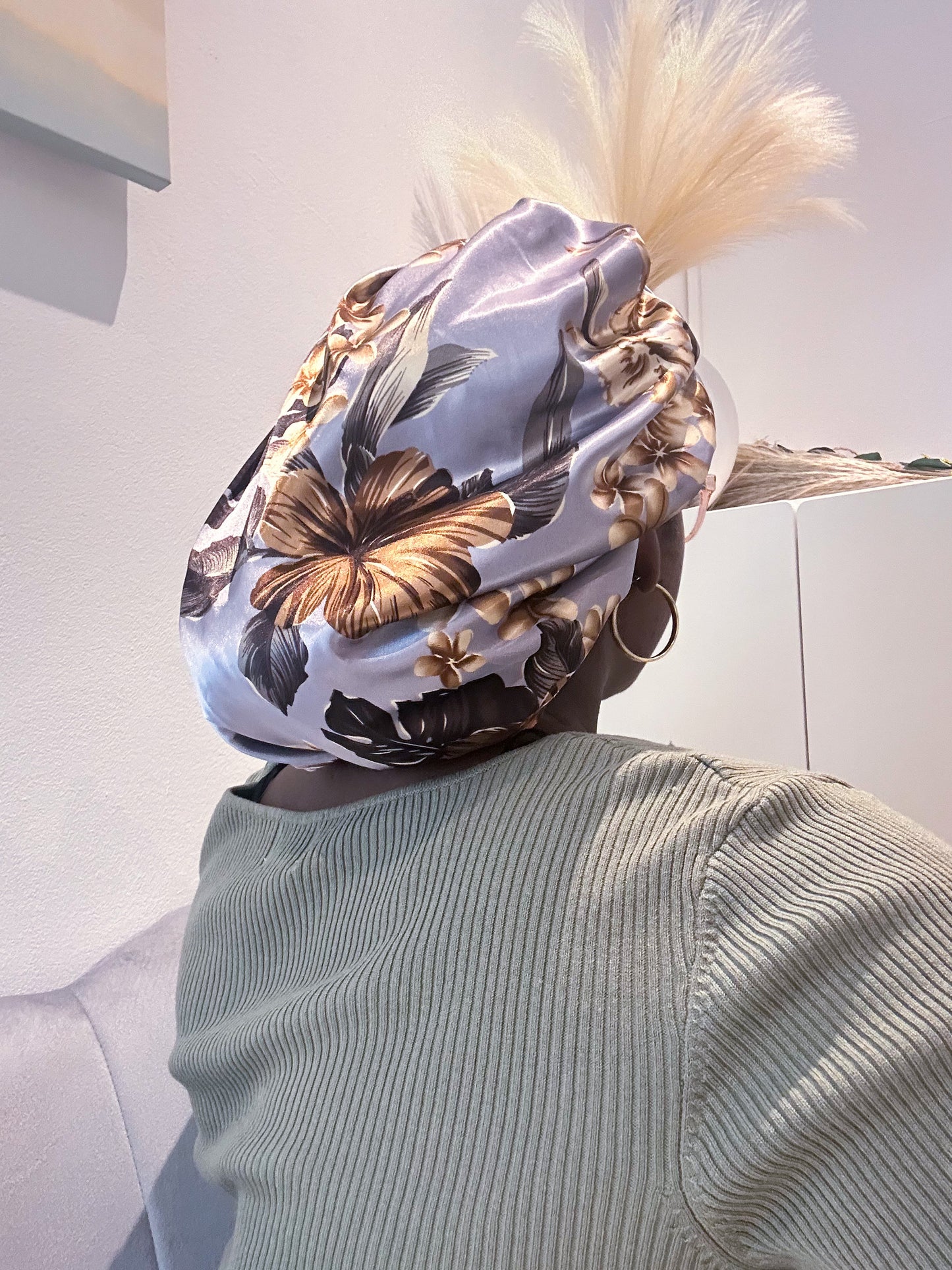 Eloise Reversible Satin Bonnet