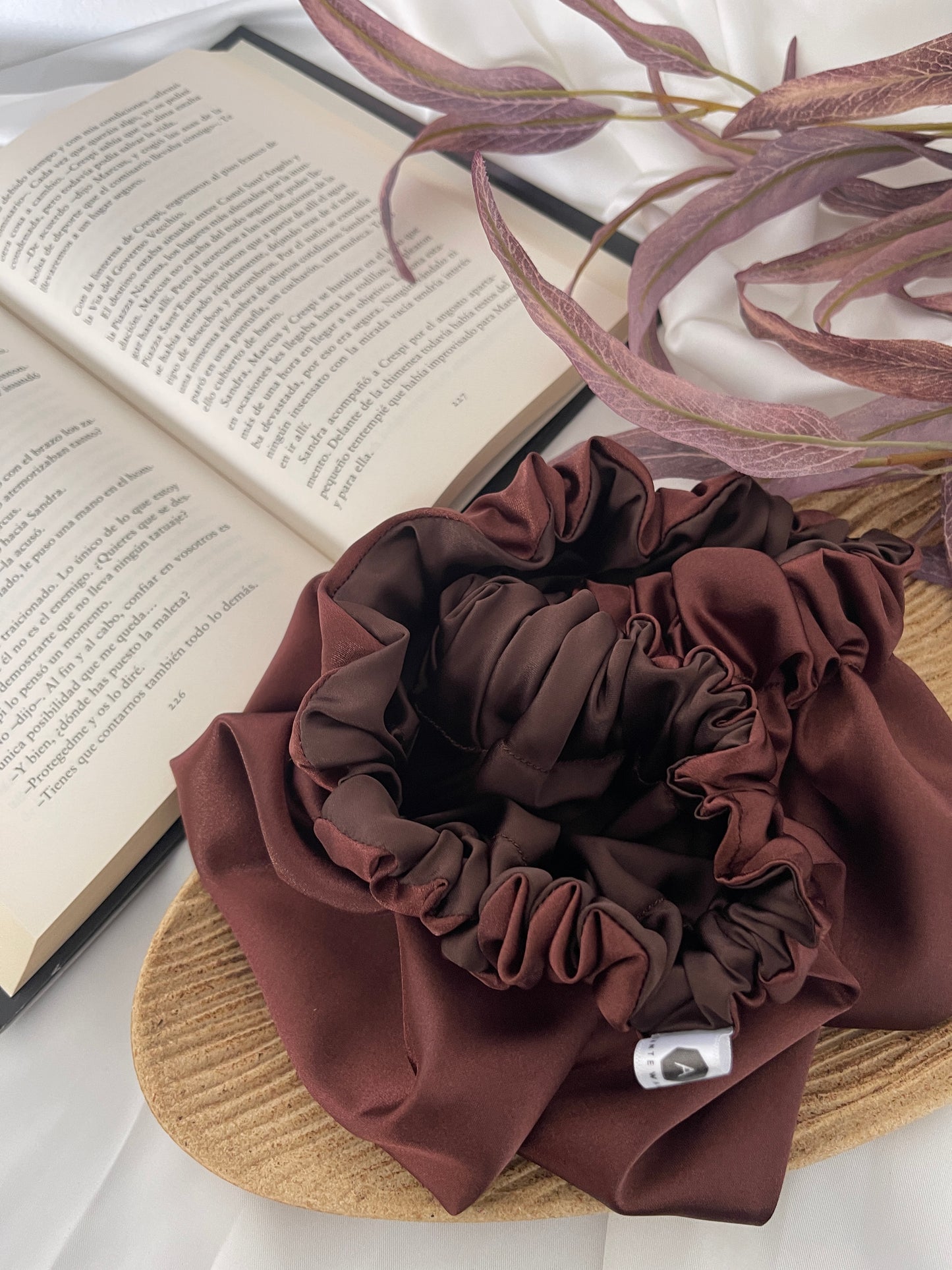 Sarah Reversible Satin Bonnet