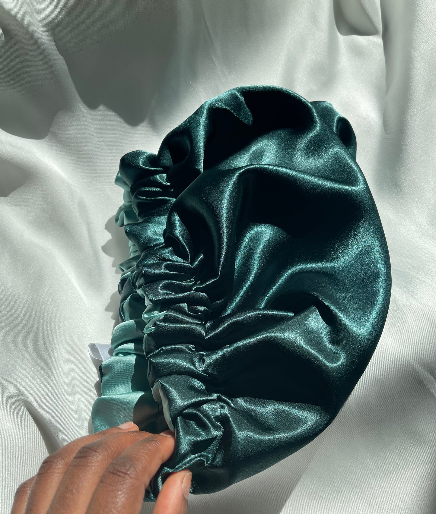 Mena Reversible Satin Bonnet